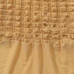 Turkey Solid Color Sofa Cover cream brown