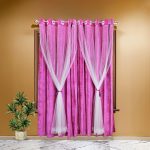 Korean Velvet Curtain_pink